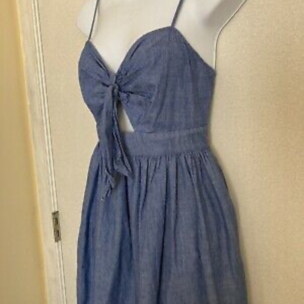 ZARA denim sundress - Picture 1 of 5